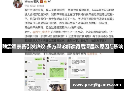魏震遭禁赛引发热议 多方舆论解读背后深层次原因与影响